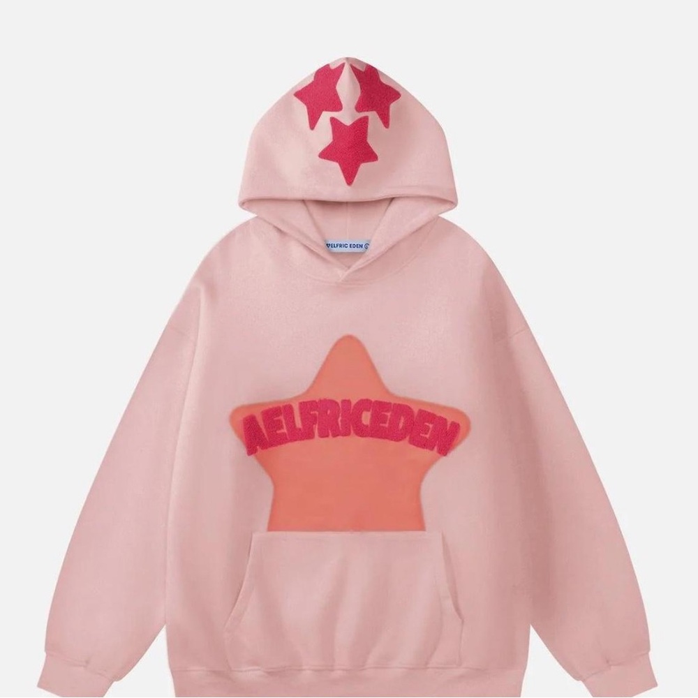Aelfric Eden Pink Star Hoodie